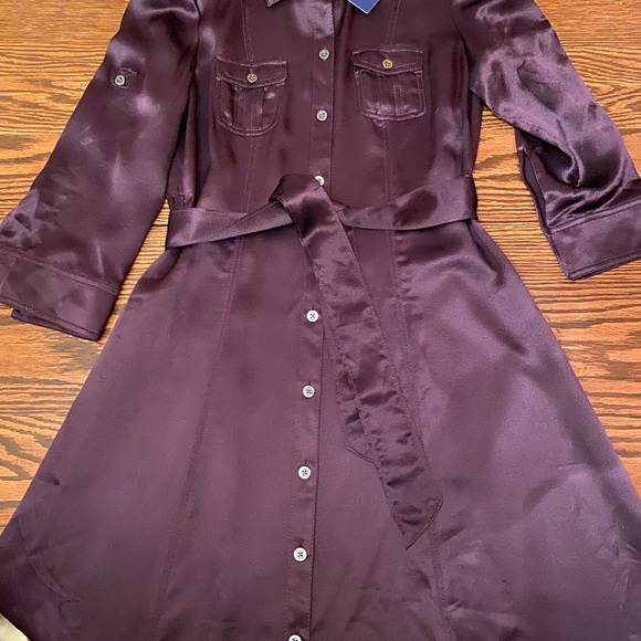 NWT Martin & OSA silk midi dress - Picture 4 of 12